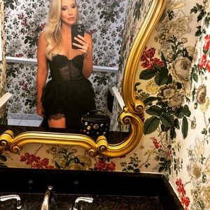 For the Love of Lemons Bustier Gown